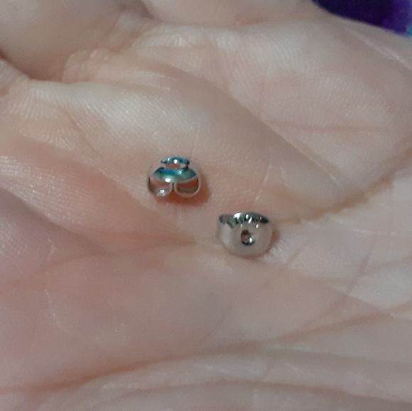 (2) Sets of Sterling Silver Jewelry Brilliant-Cut White Sapphires - Picture 3 of 9